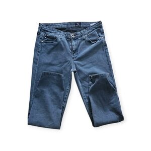 AG Adriano Goldschmied Prima Crop Jeans 29R Mid Rise Skinny Blue Denim